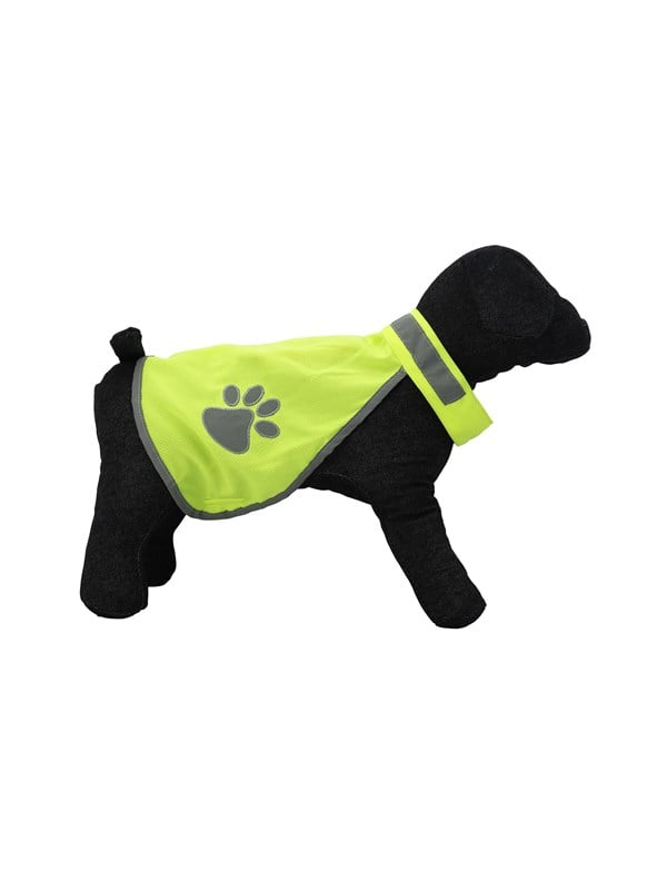 Active Canis Heijastava keltainen mantteli koirille Koko L