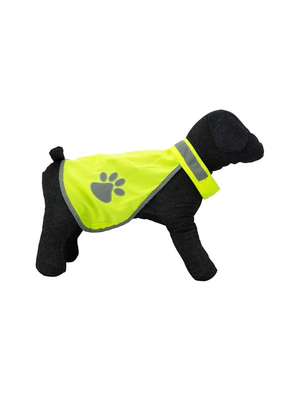 Active Canis Heijastava keltainen mantteli koirille Koko M