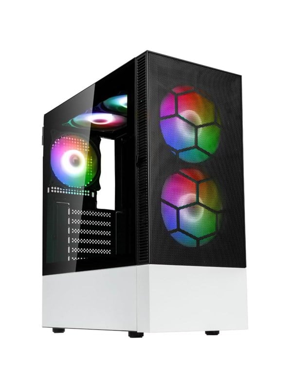 Kolink Observatory MX Mesh - Black/White - Kotelot - Miditower - Valkoinen