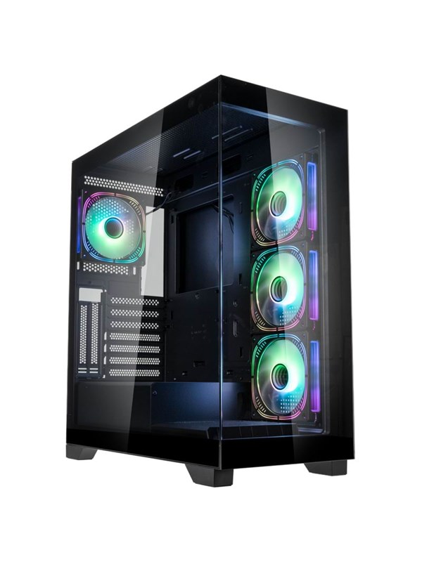 Kolink Unity Peak ARGB - Black - Kotelot - Miditower - Musta