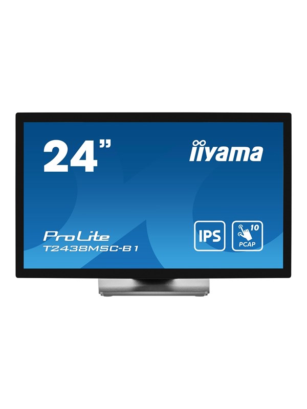 24" iiyama ProLite T2438MSC-B1 - 1920x1080 - 60Hz - IPS