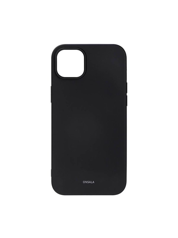 ONSALA Phone Case Silicone Black - iPhone 14 Plus