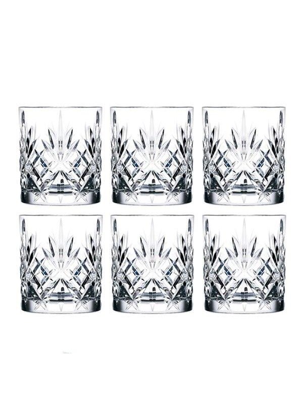 Lyngby Glas Krystal Melodia Whisky Glass 31 cl - Set of 6