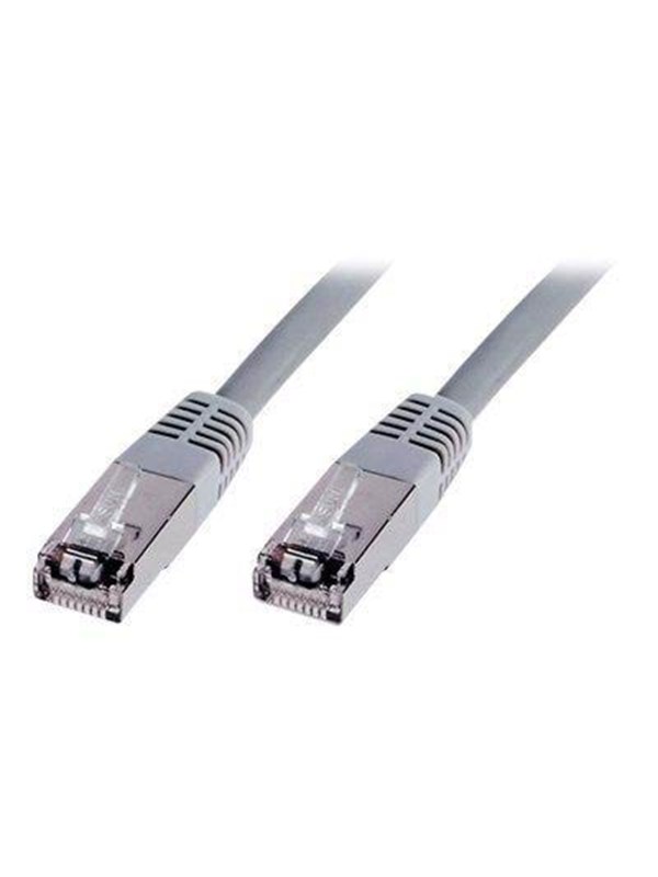 DIGITUS Ecoline patch cable - 15 m - grey - Harmaa - 15m