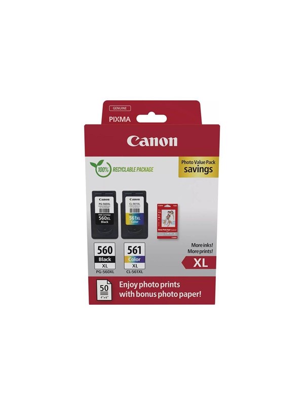 Canon PG-560XL/CL-561XL / 3712C008 High Value Pack