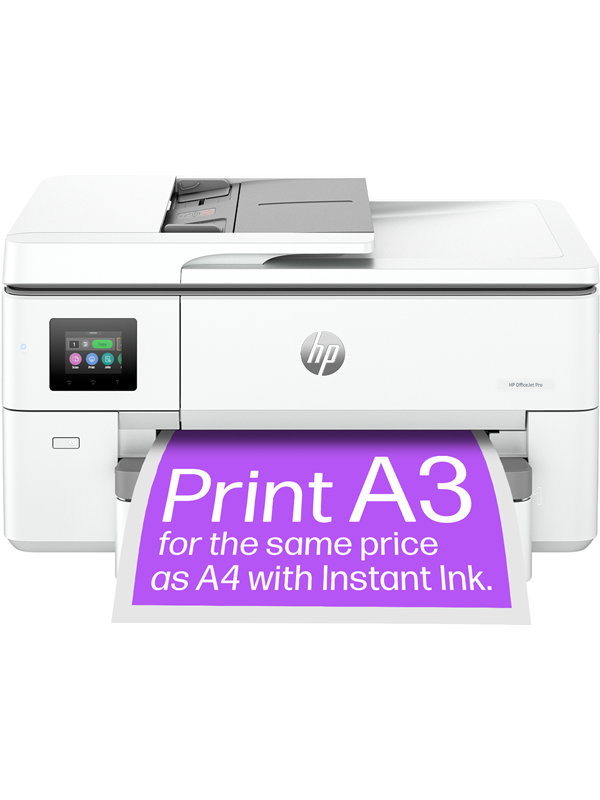 HP Officejet Pro 9720e A3 All in One Multifunction - väri - Muste