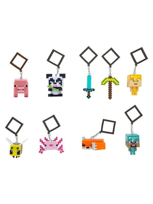 Paladone - Minecraft Backpack Buddies Keyring - 1 pcs blindbag