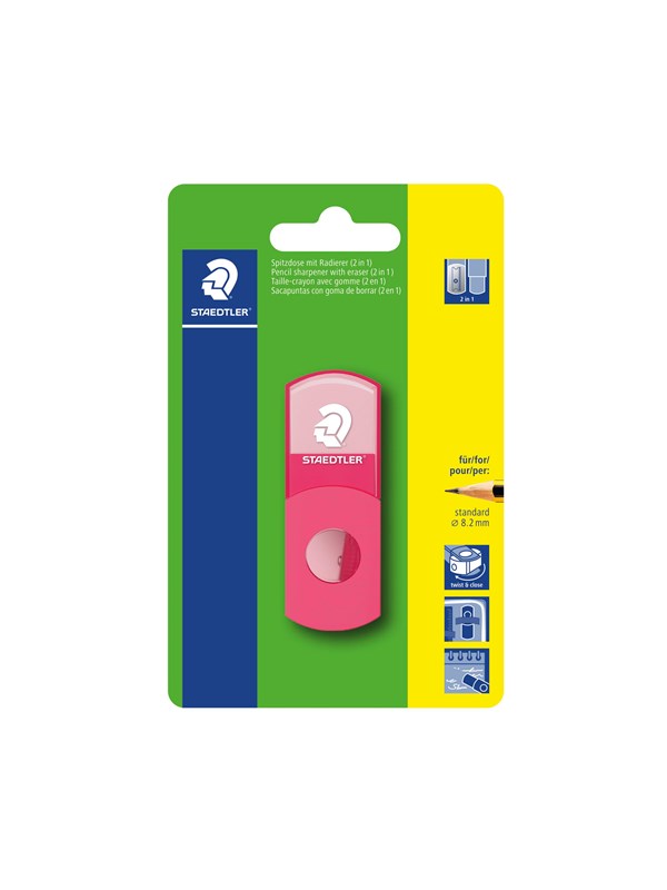 Staedtler Tub sharpener + eraser (2in1) x1 bc