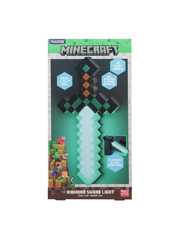 Paladone - Minecraft Diamond Sword Light - Lamppu