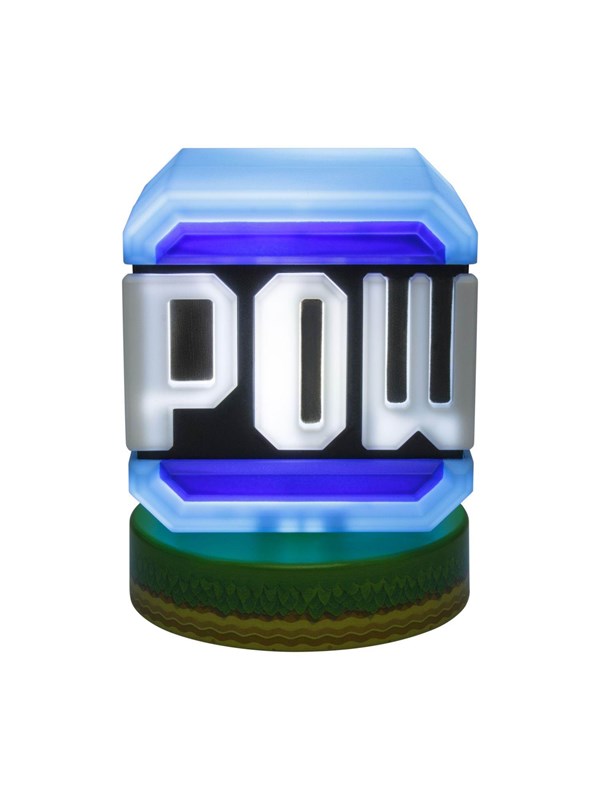 Paladone - Super Mario Pow Block Light - Lamppu