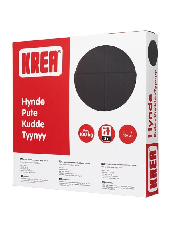 Krea KREA Patja Mustaan Keinuun, D100 CM