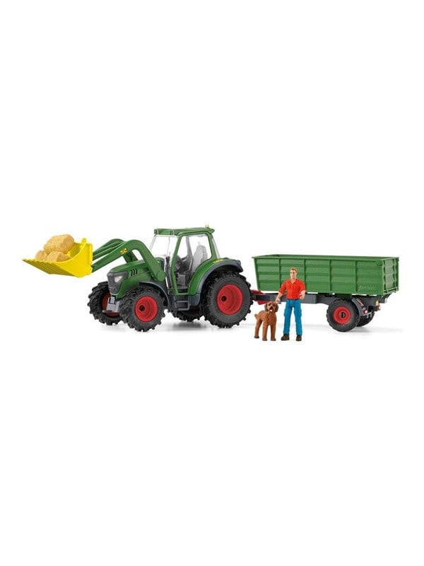 Schleich Traktori ja perävaunu