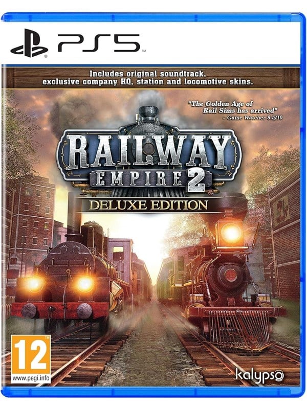 Railway Empire 2 (Deluxe Edition) - Sony PlayStation 5 - Simulaattori