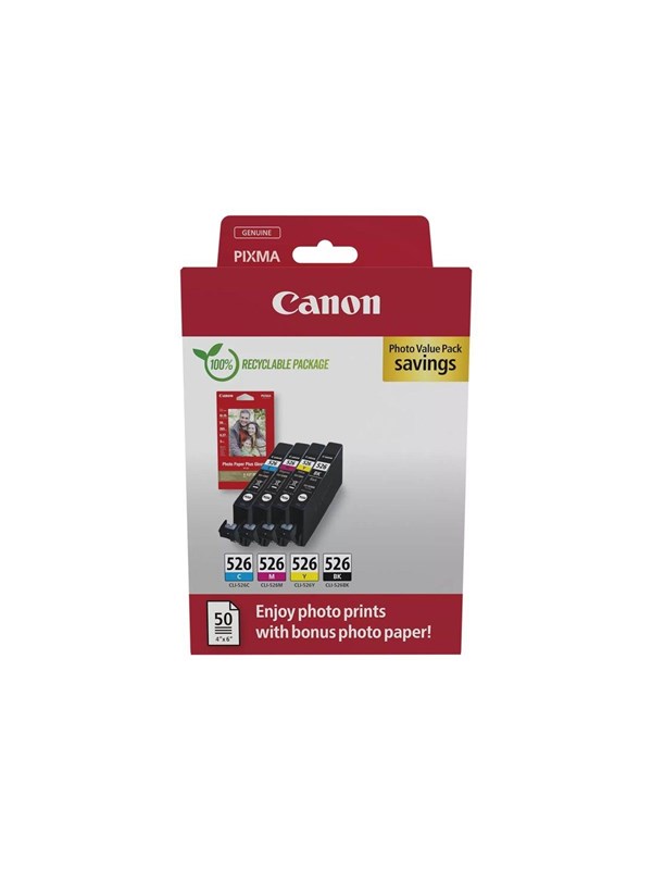 Canon CLI-526 / 4540B019 C/M/Y/BK Value