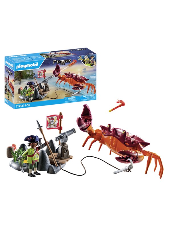 Playmobil Merirosvot - Taistelu jättirapua vastaan