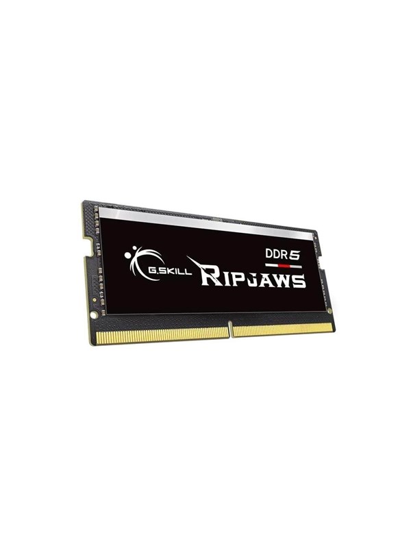 G.Skill Ripjaws SODIMM DDR5-5600 - 16GB - CL46 - Single Channel (1 pcs) - Intel XMP - Musta