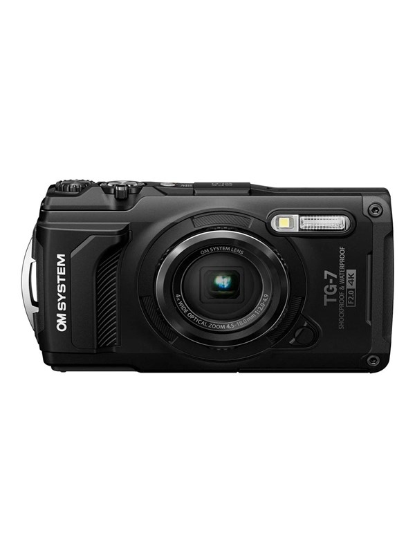 Olympus TG-7, 12 MP, 4000 x 3000 pikseliä, CMOS, 4x, 4K Ultra HD, Musta
