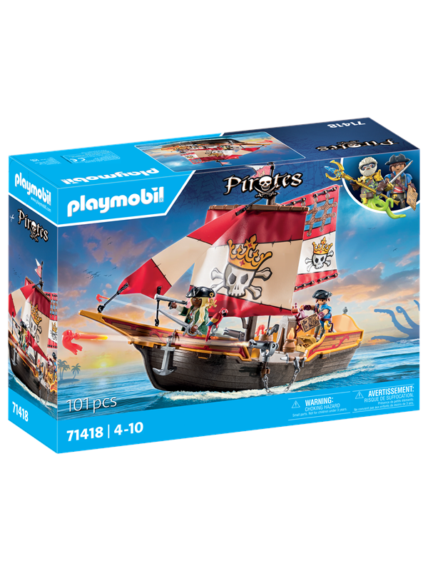 Playmobil Merirosvot - Merirosvolaiva