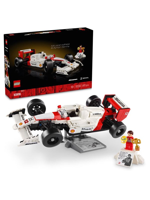 LEGO Icons 10330 McLaren MP4/4 & Ayrton Senna