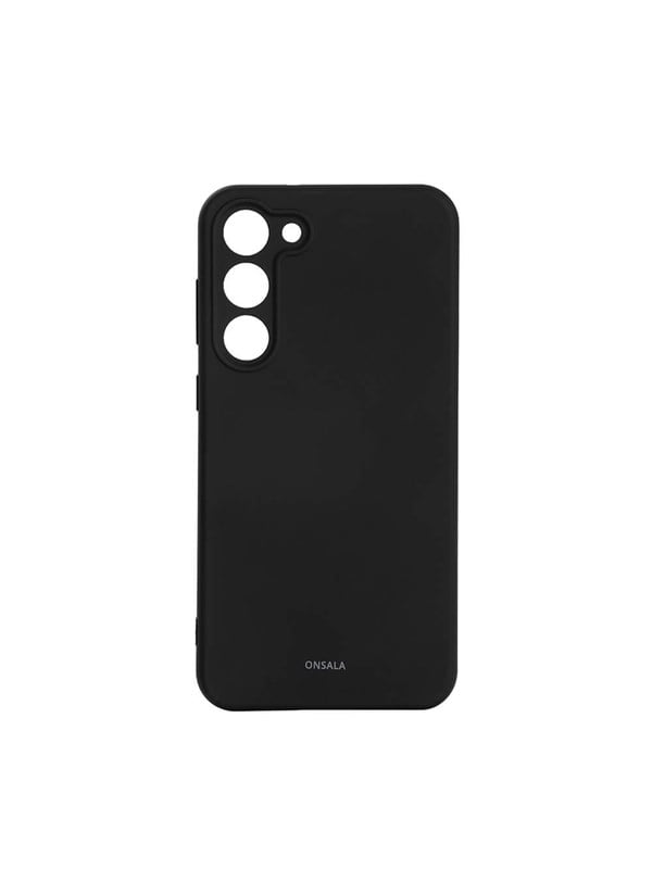 ONSALA Phone Case Silicone Black - Samsung S23+ 5G