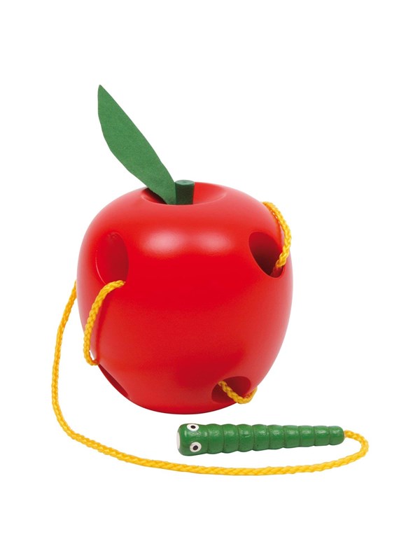 Small Foot - Wooden Thread Apple
