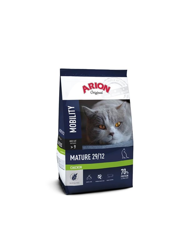 ARION Original Mature 29/12 Chicken Dry Cat Food 2kg