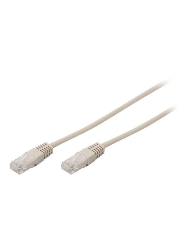 DIGITUS Professional patch cable - 25 cm - grey - Harmaa - 0.25m