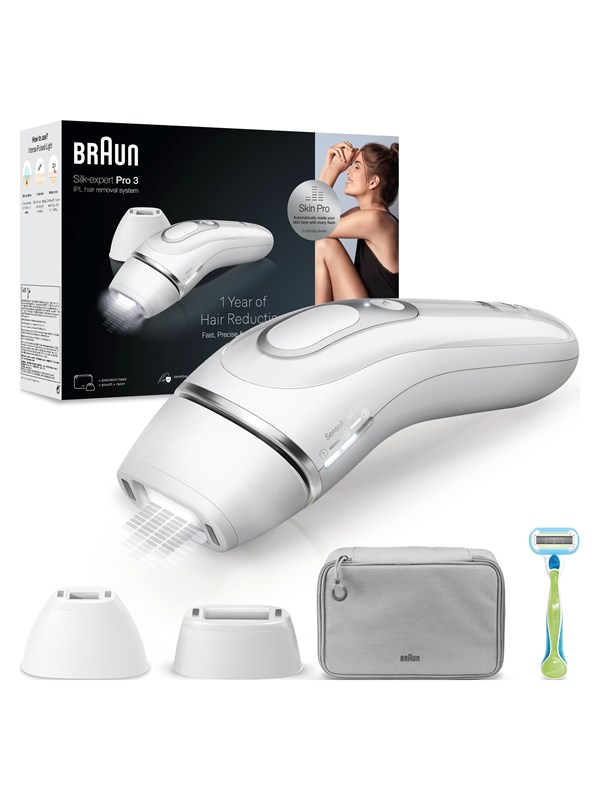 Braun Valoepilaattori (IPL) PL3122 Silver/White