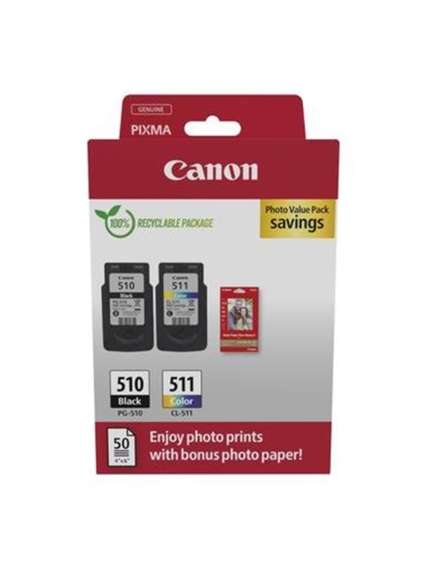 Canon PG-510/CL-511 / 2970B017 Value Pack