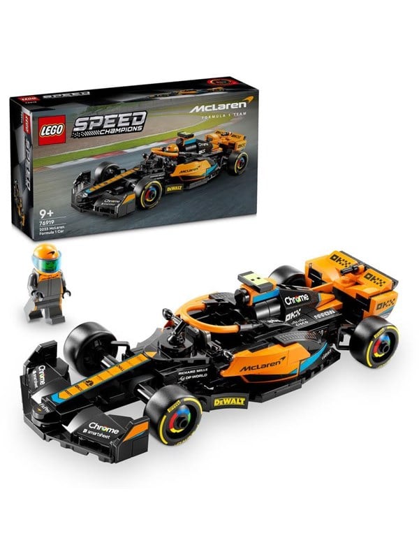 LEGO Speed Champions 76919 2023 McLaren Formula 1 ‑kilpa-auto