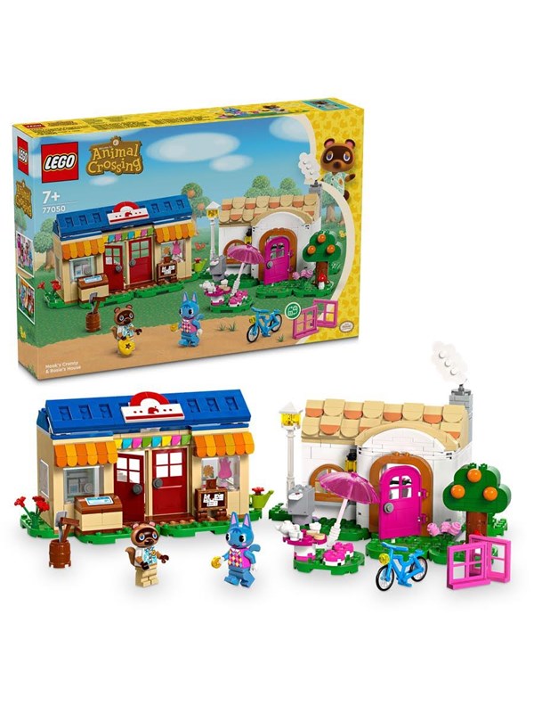 LEGO Animal Crossing 77050 Nook's Cranny ja talo, jossa Rosie asuu
