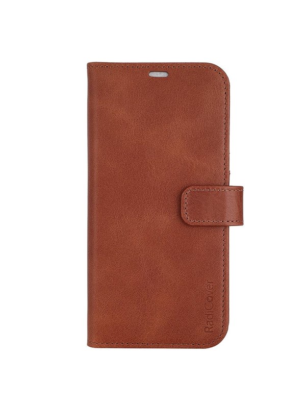 Radicover Wallet Case Anti Radiation 2in1 Brown iPhone 14 Plus