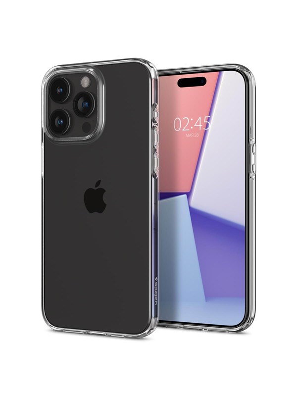 Spigen Crystal Flex - crystal clear - iPhone 15 Pro