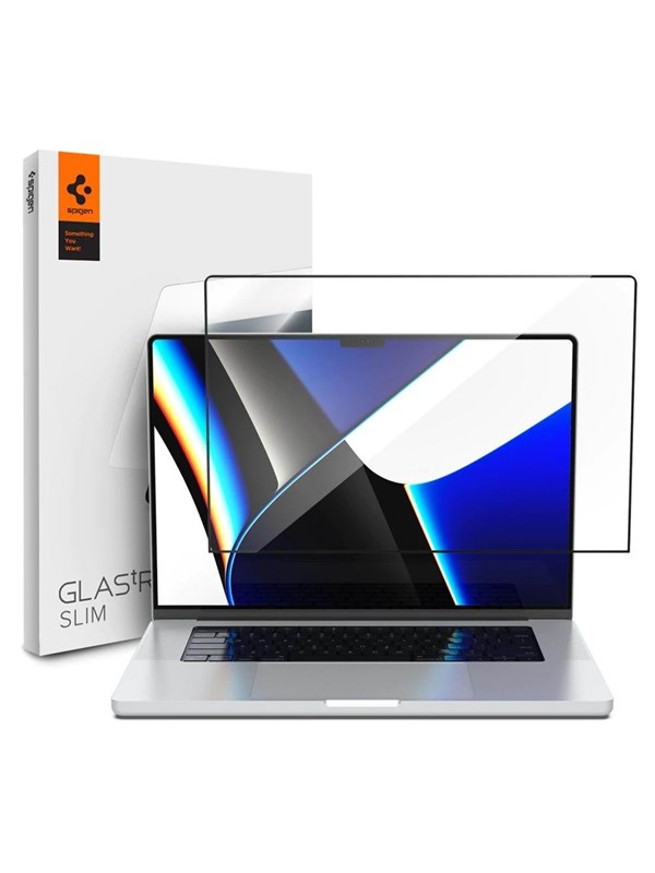 Spigen Glas.tR Slim 1 Pack - MacBook Pro 14" M5 2025/M4 2024/M3 2023/M2 2023/M1 2021