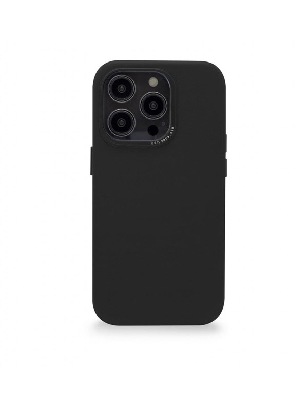 Decoded Leather Backcover for iPhone 14 Pro Black