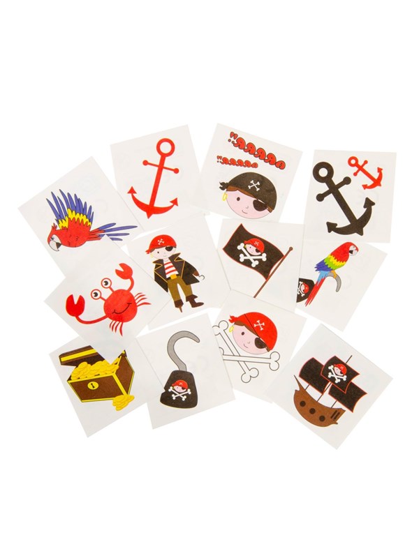 LG-Imports Tattoos Pirate 12pcs.
