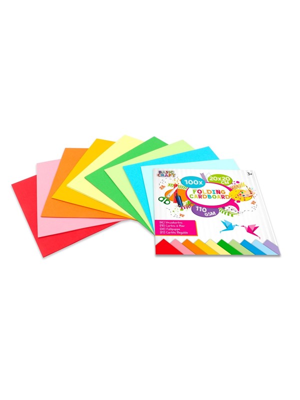 Creative Craft Group Cardboard 20*20cm. 110g. 50 sheets ass.