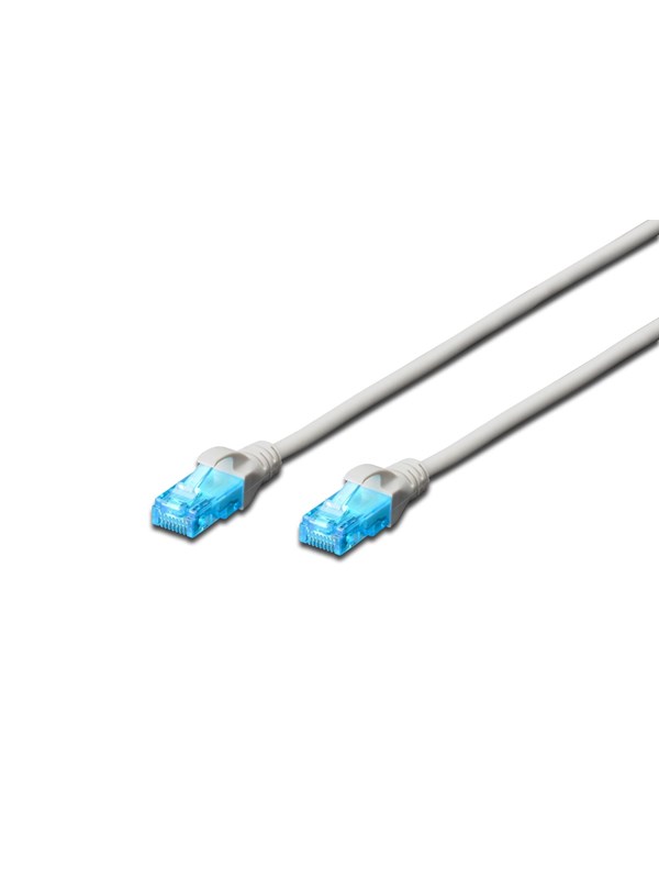 DIGITUS CAT 5e U-UTP Patch Cord - 20m - Harmaa - 20m