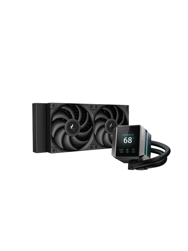 DeepCool MYSTIQUE 240 - CPU Vesijäähdytys - Max 38 dBA