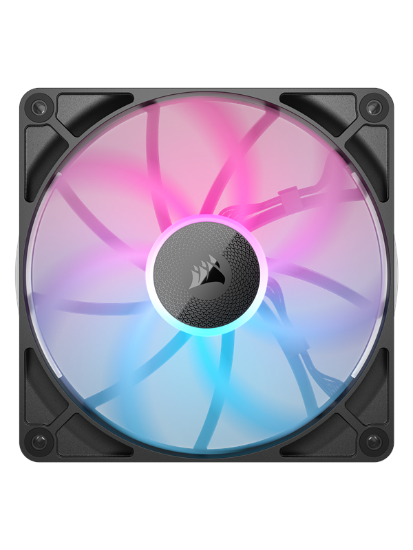 Corsair iCUE LINK RX140 RGB - Kotelotuuletin - 140mm - Musta RGB LED valolla - 36 dBA