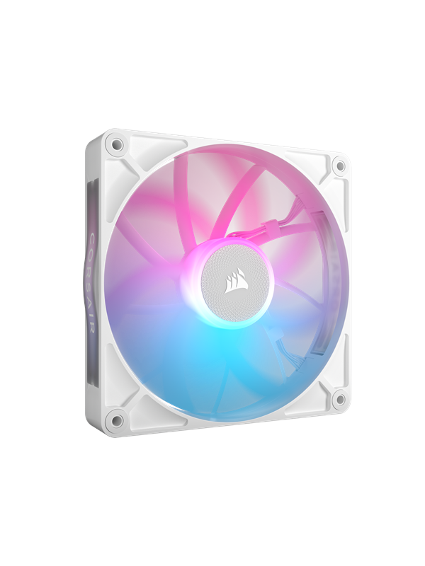 Corsair iCUE LINK RX140 RGB - Kotelotuuletin - 140mm - Valkoinen, RGB-valolla - 36 dBA
