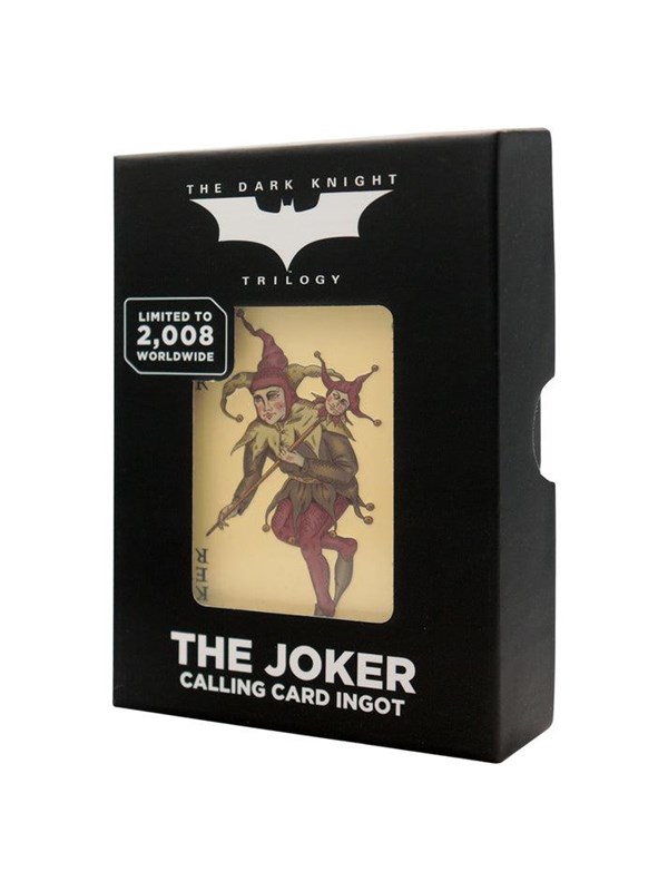 FaNaTtik - Batman Limited Edition Joker Calling Card Ingot