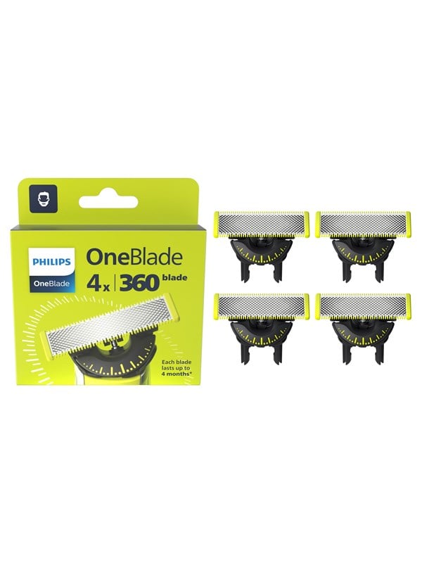 Philips Oheistarvikkeet OneBlade QP440 - replacement blade 4 pcs