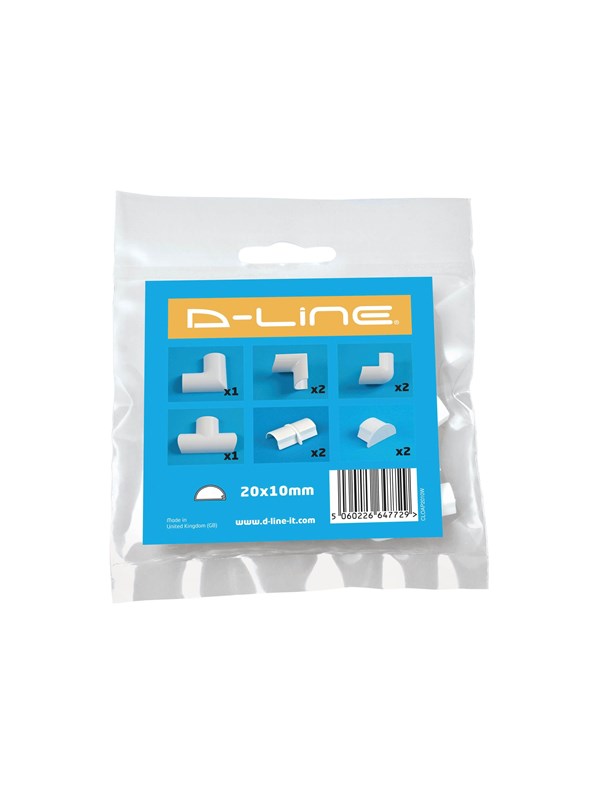 D-LINE Adapter Kit 20x10mm White