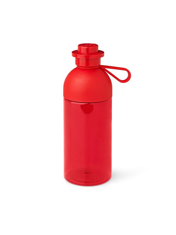 LEGO HYDRATION BOTTLE 0.5L - TRANSPARENT RED