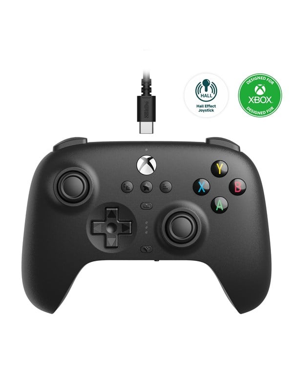 8BitDo Ultimate Wired Controller for Xbox (Hall Effect) - Black - Wired Controller - Microsoft Xbox One