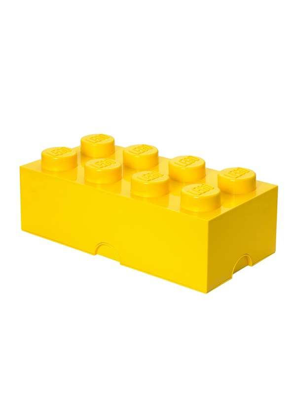 LEGO STORAGE BRICK 8 - YELLOW