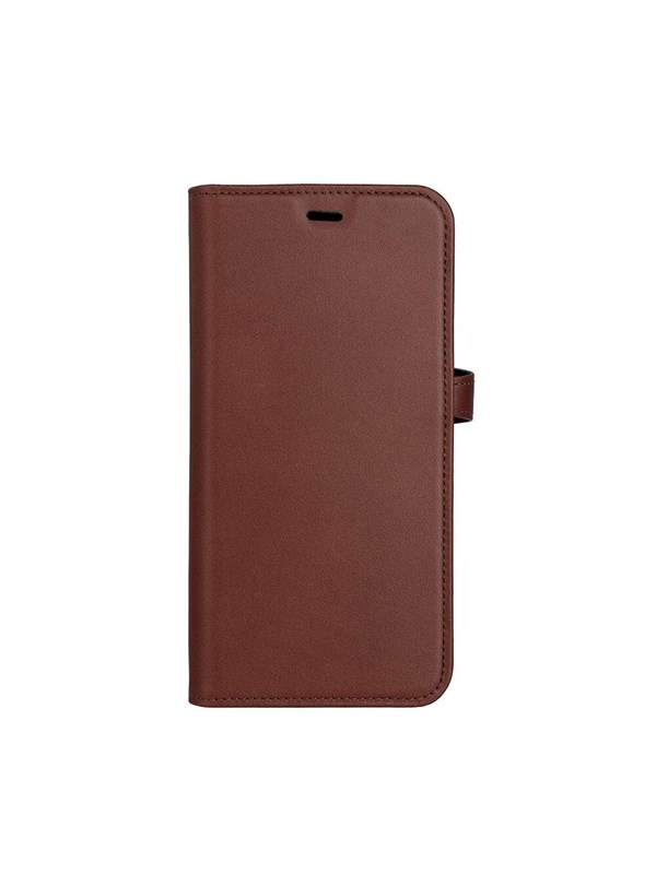 Buffalo Wallet Case 2-in-1 3 Card MagSeries Brown - iPhone 15 Plus