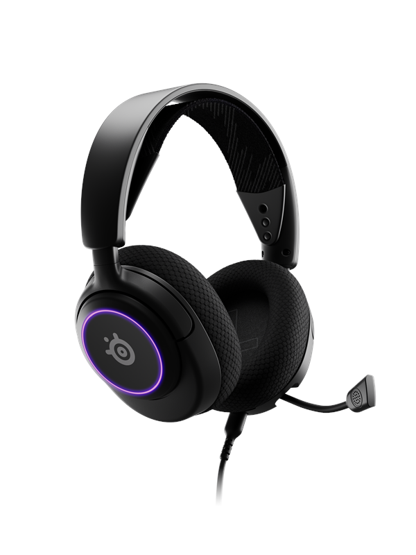SteelSeries Arctis Nova 3 - Gaming headset - musta