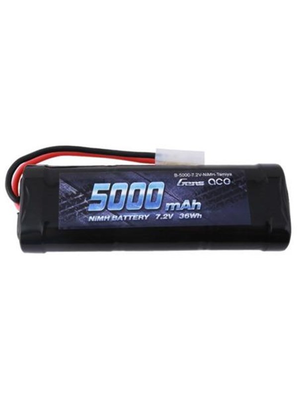Gens ace &Tattu 5000 mAh 7.2 V NiMH Tamiya battery